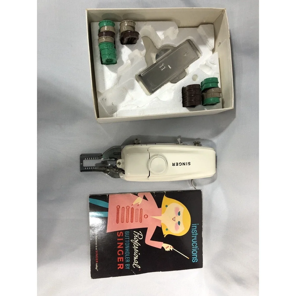 SINGER Professional Buttonholer for Slant Needle Zig-Zag Sewing Machines #102577